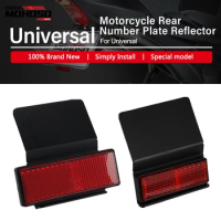 Universal Motorcycle Aluminium Rear License Plate Holder Tail Reflector For SUZUKI GSX-R GSXR 600/750/1000 K3 K4 K5 K6 K7 K8 K9