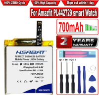 HSABAT 700mAh Battery for Amazfit PL442729 smart Watch