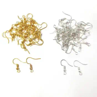 18*19mm 50/100/200/500/1000pcs Hook for Copper Earring Clip Jewelry Making DIY Accessories Findings