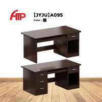 ATP Meja Office Modern Wood Office Table Stylish Home Office Working Table Office Desk  - 100cm/120c
