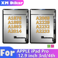 NEW 12.9” LCD Display For iPad Pro 12.9 3rd 4th Gen A1876 A1895 A1983 A2014 A2229 Lcd Touch Screen Assembly For iPad Pro 13