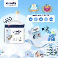 Aiwibi Natural Premium Big Pack Diaper Pants, Baby diaper, Ultra-thin, Soft diapers, Bundle diapers 