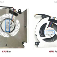 Original for MSI GF66 GL66 CPU GPU COOLING FAN PAAD06015SL-N460 MS-1581 #