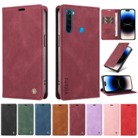 Luxury Wallet Leather Protect Case For Xiaomi Redmi Note 8 2021 Note8 T Note8T Note 8 Pro Power Cases Magnetic Flip Cover Fundas