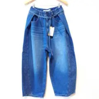 パンツ NKJ2025SS BELT BARREL DENIM niko and（ニコアンド）の「【NKJ 2025SS】BELT BARREL DENIM