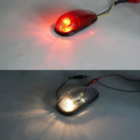 12 LED Trailer Identification Tail Light Waterproof Waring Light Turn Tail Lights Universal Waring Light for Car