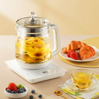 跨鏡出口110V養生壺家用煎藥壺智能玻璃燒水恒溫煮茶器煎藥壺【北歐家居生活】