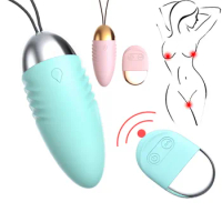 10 Modes Wireless Jump Egg Vibrator Powerful Bullet Vaginal Clitoral Stimulator G-Spot Massager Sex Toy For Female Masturbator