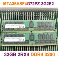 For MT RAM 32G 32GB 2RX4 DDR4 3200 PC4-3200AA-RB2 Server Memory MTA36ASF4G72PZ-3G2E2