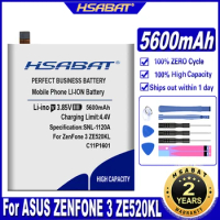 HSABAT 5600mAh C11P1601 Battery for ASUS ZENFONE 3 ZE520KL / ZENFONE3 Z017DA ZenFone live ZB501KL A007
