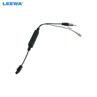 LEEWA 20set Car Radio Antenna Aerial Adaptor Plug Cable Fakra Male Connector Amplifier For Volkswagen Audi Citroen Ford Renault