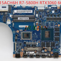 Scheda Madre 5B21C22564 For Lenovo Legion 5-15ACH6H Laptop Motherboard WIN R7-5800H RTX3060 6GB Working And Fully Tested