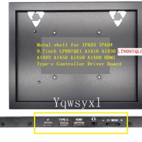 IPAD3 Screen Metal shell IPAD4 LTN097QL01 LP097QX1 9.7 Inch display Type-c HDMI Drive board Metal Box(driver board not include)