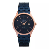 Alexandre Christie Jam Tangan Pria Alexandre Christie AC 8348 MD BURBU Men Blue Dial Blue Stainless