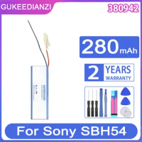 GUKEEDIANZI Replacement Battery 380942 (2line) 280mAh For Sony SBH54 Bateria