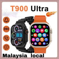 Wholesale Original T900 Ultra Smart Watch 2/3/4/5/10 PCS Bluetooth Calling IWO Series 8 Men Women Sports Smartwatch 2024 New