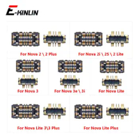2pcs/lot FPC Connector Battery Holder Clip Contact For HuaWei Nova Lite 2 3 Plus 2i 2S 3i 3e On Main Board Flex Cable