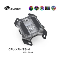 Bykski CPU Water Cooling Block for INTEL LGA1700 1151 1155 2011 X99 Support /4PIN RGB /SNCY Motherboard CPU-XPH-T8