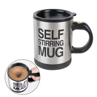 Coffee Mixing Mug Drinkware Stainless Steel Electric Spin Mug Self Stirring Cup AutoMix Keep Warm