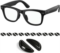 Eyeglass Nose Pads Replacement Compatible with Ray-Ban Meta Wayfarer RW4006/4008 & Gen 2 RW4012(53mm