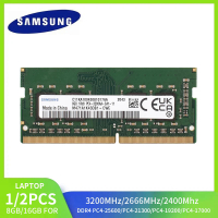 Samsung DDR4 8GB 3200MHz 16GB 2666Mhz 2400MHz 4GB 2133MHz RAM SODIMM หน่วยความจำแล็ปท็อป PC4 2133P 2400T 2666V 3200AA