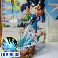 Dragon Ball Figure Piccolo Vs Son Goku Anime Figure Animer Gift Luminous