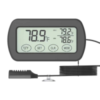 Alarm Thermometer and Hygrometer, Oviparous Hatching LCD Digital Display Temperature and Hygrometer, Hatching Detector