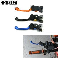OTOM 2024 Motorcycle Clutch Lever 7 Gears Adjustable Foldable Handle For Brembo KTM SXF XCF XCW XCFW EXC EXCF HUSQVARNA GASGAS