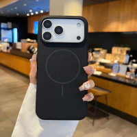 Magnetic Silicone phone case for iPhone 17 PRO MAX 17 AIR 17 PRO 17 magnetic shock absorption casing