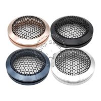 For 2" Inch Speaker Grill Conversion Net Cover Car Audio Decorative Circle Full Metal Mesh Grille 63.5mm