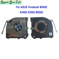 Laptop CPU Fan พัดลมระบายความร้อน CPU สำหรับโน้ตบุ๊ก ASUS Vivobook S14 K3402 M3402 RA S15 M3502 K350