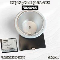 DOWNLIGHT PHILIPS FBH058 FBH 057 PLC 2PIN 18WATT 18W 220V / DOWN LIGHT PL-C 2PIN 18 W WATT PHILIPS F