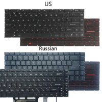 New Backlit US/Russian/Spanish Keyboard For MSI GS65 GS65VR MS-16Q1 GF63 8RC MS-16R1 MS-16R4 GF65 Thin 9SD 10SD MS-16W1 MS-16WK