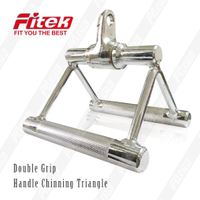 轉環三角拉桿 實心活動V型拉桿 適用於各式重量訓練機/重量訓練器材【Fitek健身網】