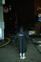 實體拍攝 韓國 高檔 防風 暗黑 風衣 外套 長版外套 歐美 外套 龐克 街頭 設計 風衣 大衣 四季可穿