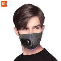 Stock Xiaomi Purely Anti-Pollution Air Mask Smart PM2.5 Rechargeable Filter Three-dimensional Structure
