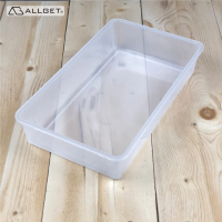 【ALLGET】多用途糨糊盒(透明盒 收納盒 零件盒 螺絲盒 物料盒)