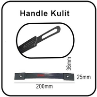 Handle Hardcase Tempel Kulit - Handel Karet Pegangan BOX Speaker Handscrip 20cm