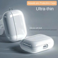 Vỏ Tai Nghe TPU Mềm Trong Suốt, Có Dây Đeo Buộc, Dành Cho AirPods4, AirPods Pro Thế Hệ 2, AirPods 4,