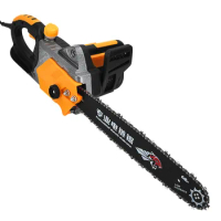 Electric chain saw cutting wood saw household industry high power electric chain saw