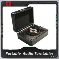 MT 1900 Portable CD Player Retro Audio Desk Decoration Bluetooth Vinyl Record Audio Phonograph Niche Atmosphere Christmas Gifts