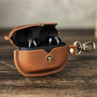 Leather for Sony WF-1000XM5 Wireless Earbuds Protector Anti-Scratch Soft Cover Earphone Accessories for WF-1000XM5 Case