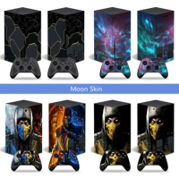 Console Skin for Xbox Series X Decal Sticker for Xbox Series X Controller Full Protective Cover Wrap for Xbox Series X