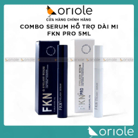 Combo Serum Dưỡng Dài Mi FKN Pro Ban Ngày Và Ban Đêm Eyelash Serum 5ml Chính Hãng - Combo Serum Hỗ T