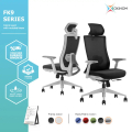 Oxihom FK9 Kursi Kantor Gaming Belajar Jaring Hidrolik Ergonomis - Hitam/Biru