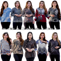 Atasan Batik Wanita Terlaris Blus Batik Wanita Modern Terbaru Formal