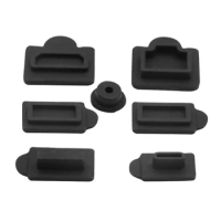 Anti Dust Plug Set For Playstation 5 Host Game Console Ports USB Cap Dustproof Interface Cover