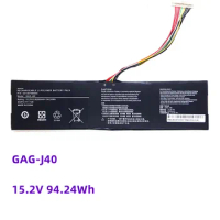 15.2V 94.24Wh GAG-J40 Laptop Battery for Gigabyte Aorus X7 Dt V7 V8 V6 Aero 15 14 V7 14-W-CF2 15x 15w 14-P64WV6 P64Wv7-De325Tb
