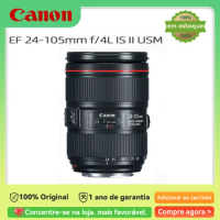 Canon EF 24-105mm F/4L IS II USM EF-Mount Len/Full-Frame Format - Aperture Range For 90D 850D 5D 6D 200D Portrait Animal Lens