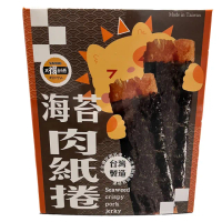 【SunFood 太禓食品】四民者貓聯名海苔肉紙捲正宗迪化街名產 2盒(60g/盒)